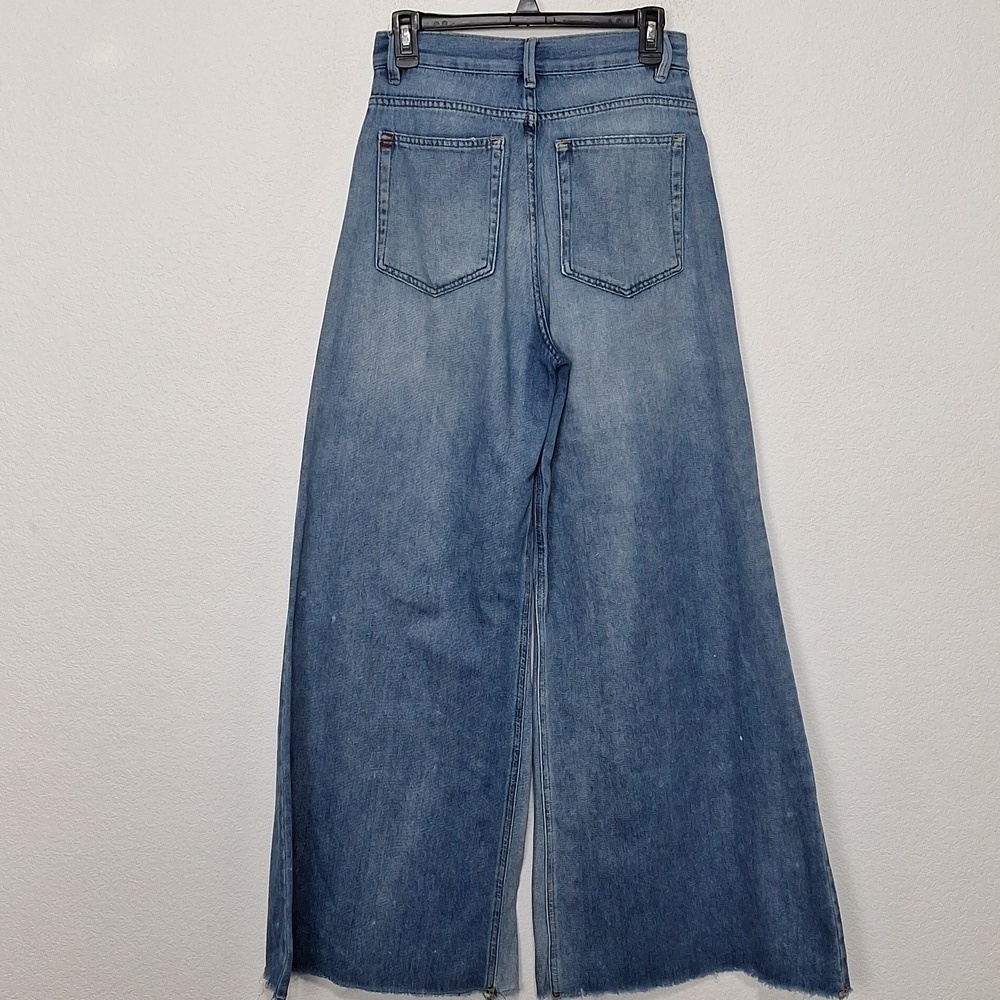 BDG Urban Outfitters Wide Leg Bell Bottom Streetwear Y2K Style Jeans Size 28 - Picture 6 of 12